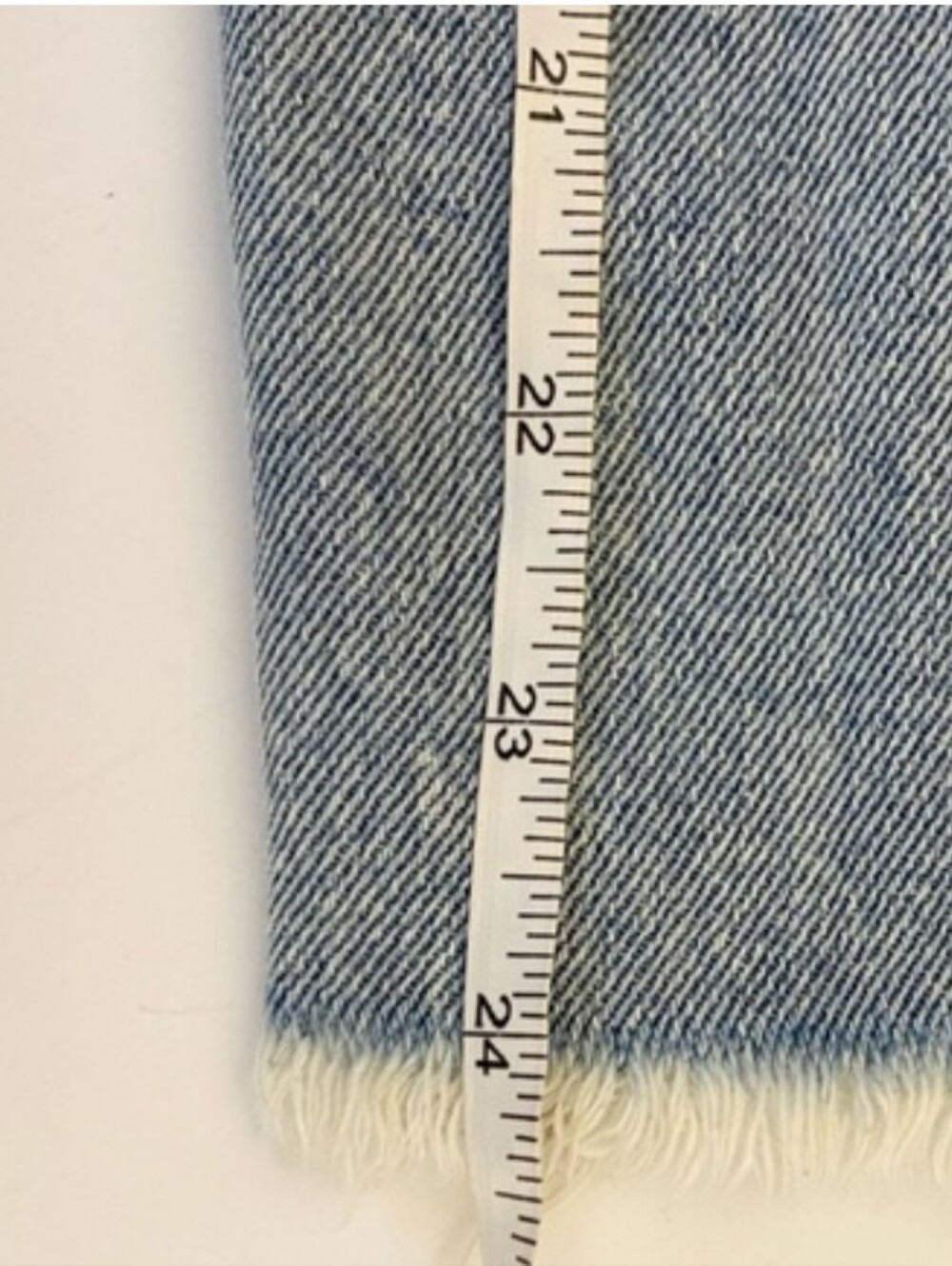 Stylish Distressed 2 in 1 Blue Jeans NWOT - Picture 6 of 10